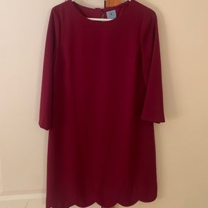 Raspberry mini dress